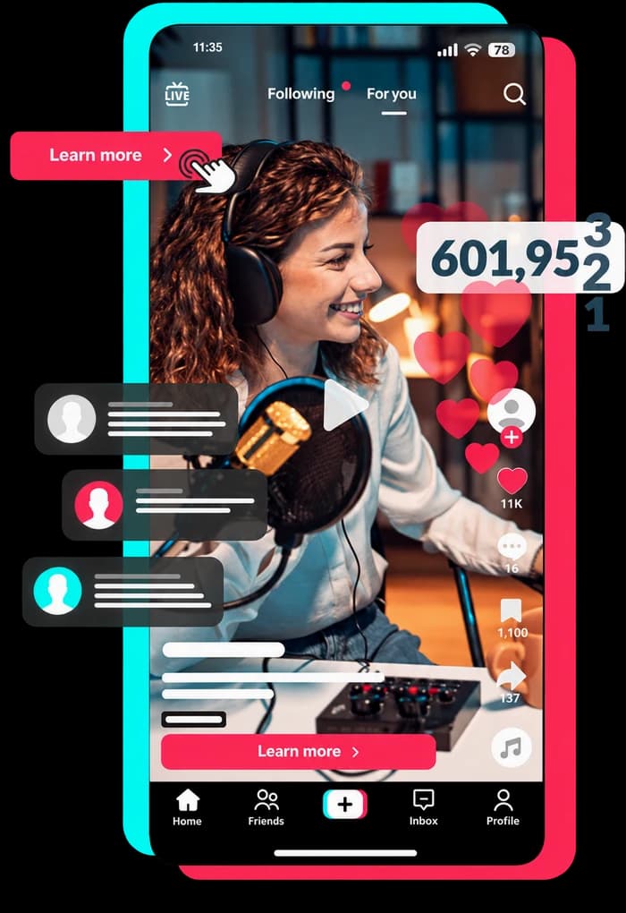 TikTok ad creative example